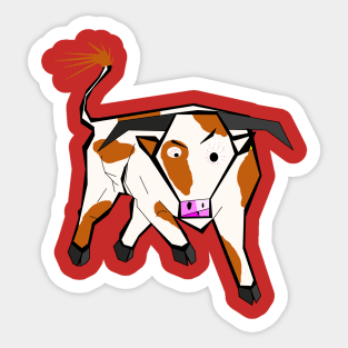 Bull natural Sticker